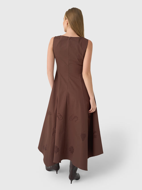 CLEA Women's Jacqueline Asymmetrical Hem Dress
