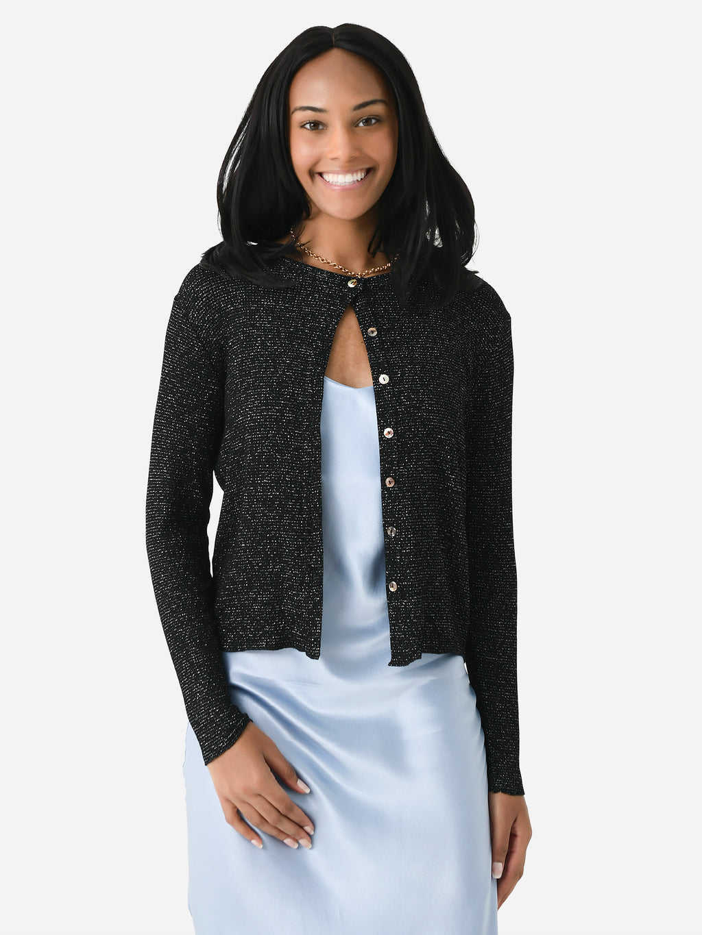Stark X Women's Shimmer Cardigan - Saint Bernard