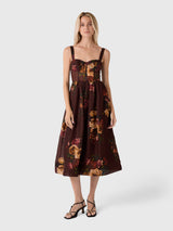 Cara Cara Women's Pheobe Midi Dress - Saint Bernard