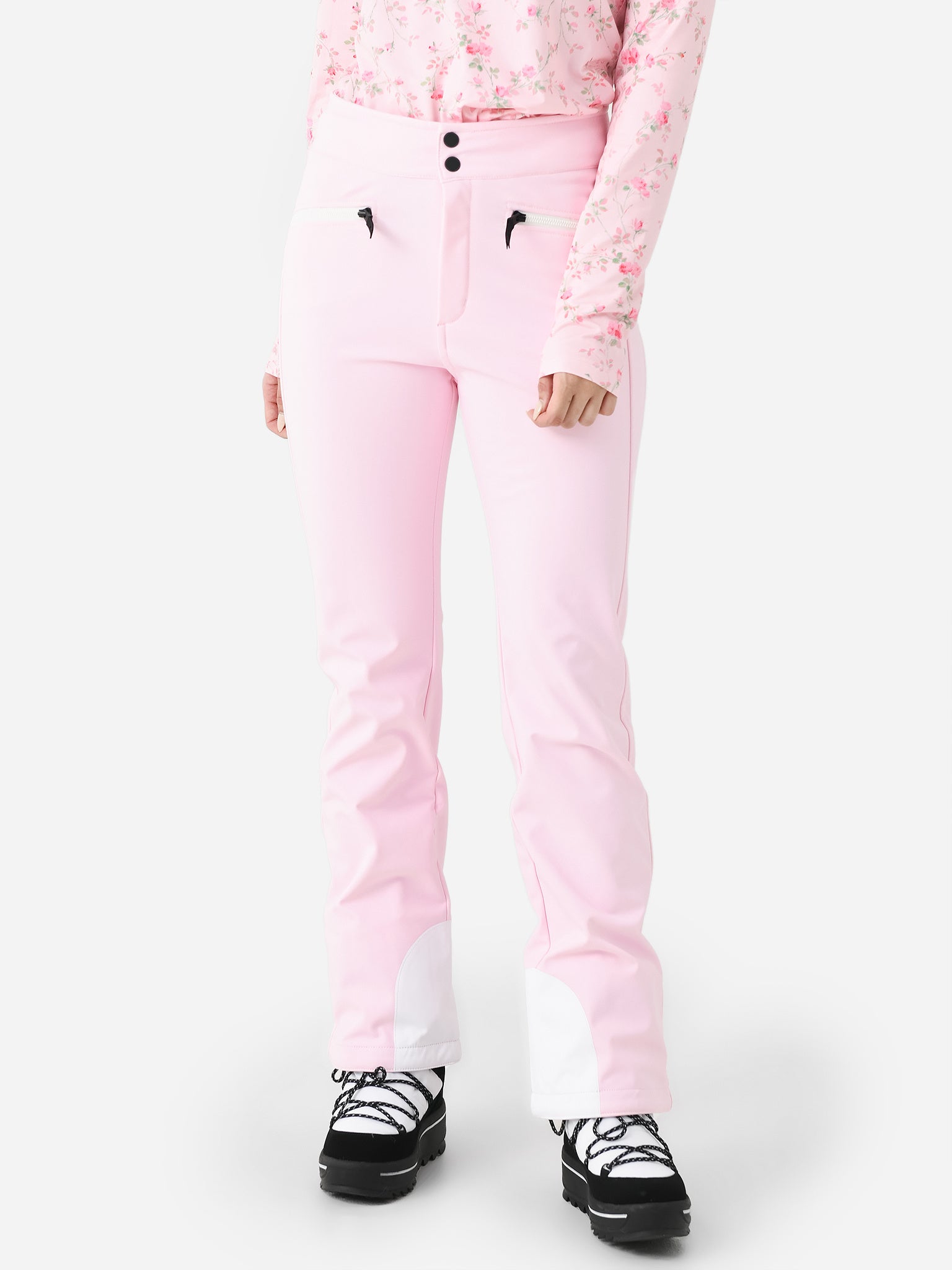 Bogner Fire + Ice X LoveShackFancy Women's Ireen Pant Blush - Saint Bernard