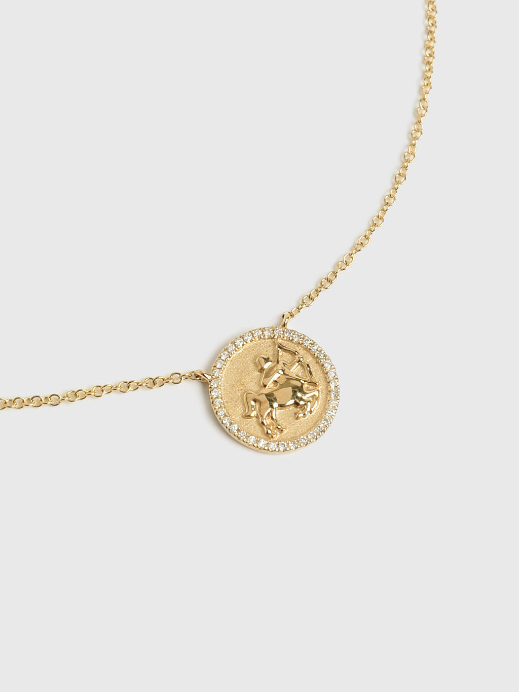 Francie B. Sagittarius Necklace - Saint Bernard