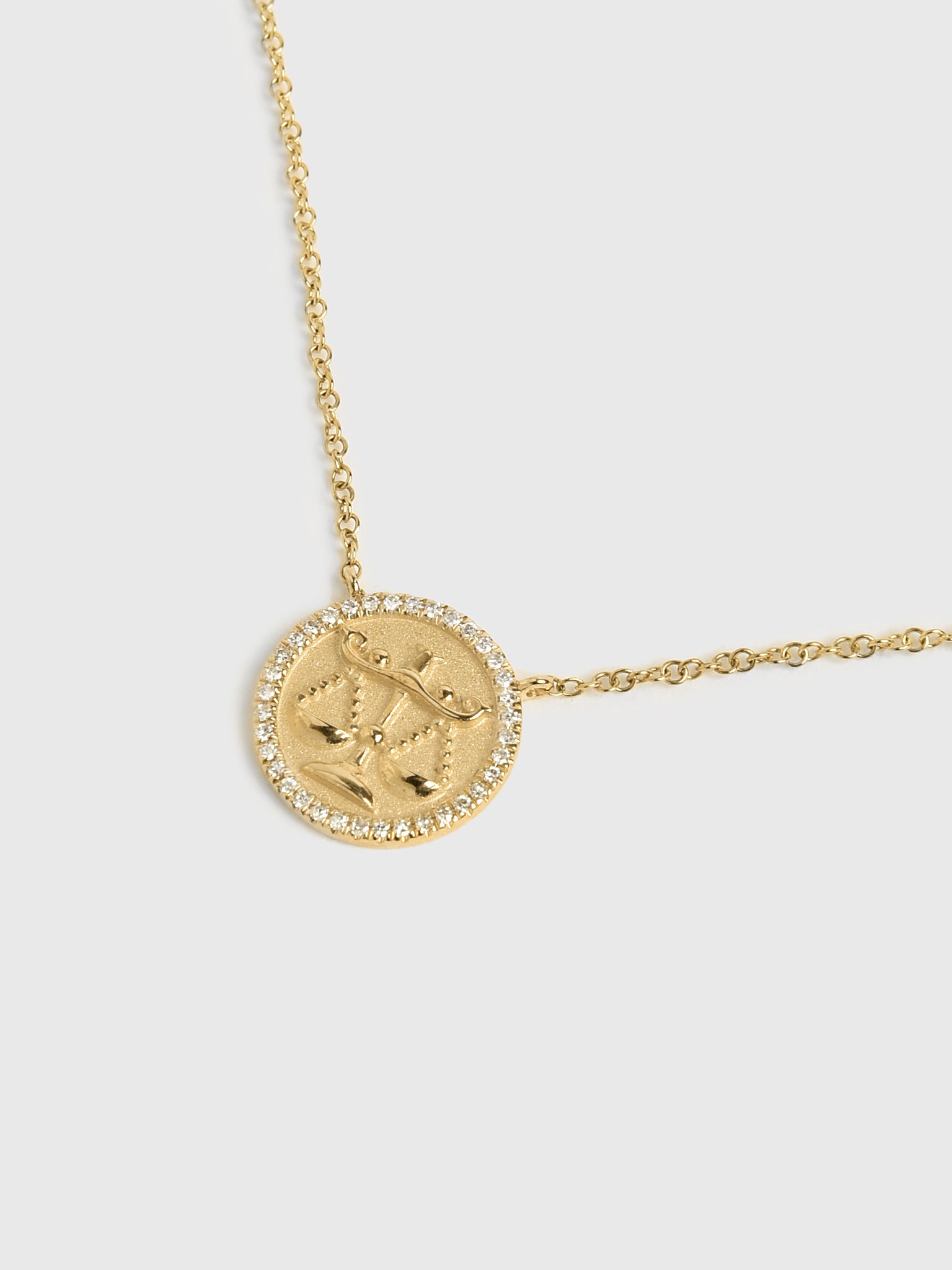 Francie B. Libra Necklace - Saint Bernard