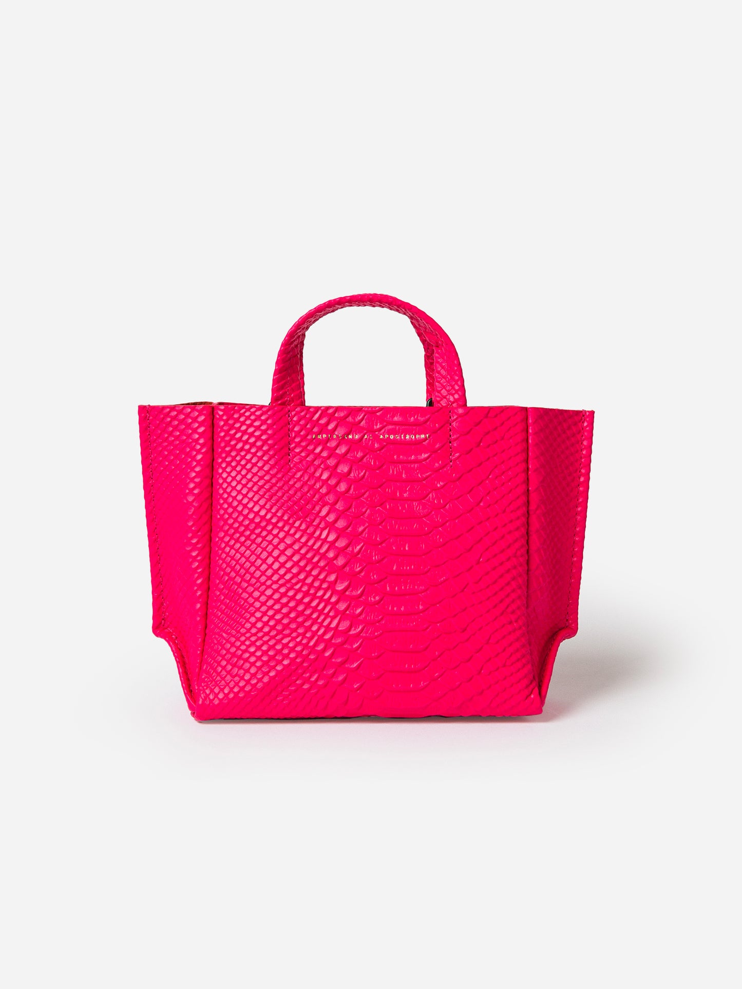 Ampersand As Apostrophe Micro-Tote Bag