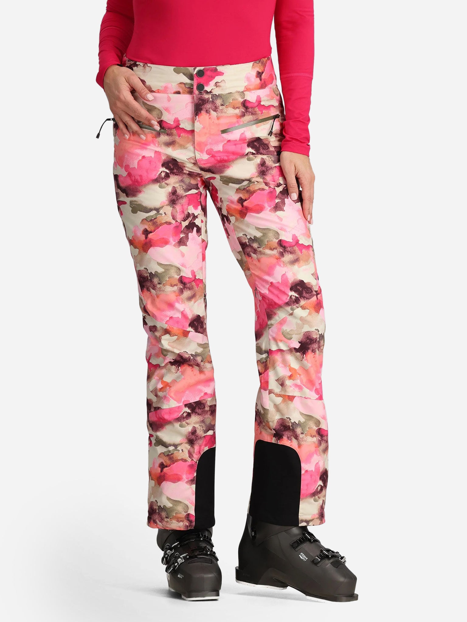 Obermeyer Women's Printed Bliss Pant - Saint Bernard