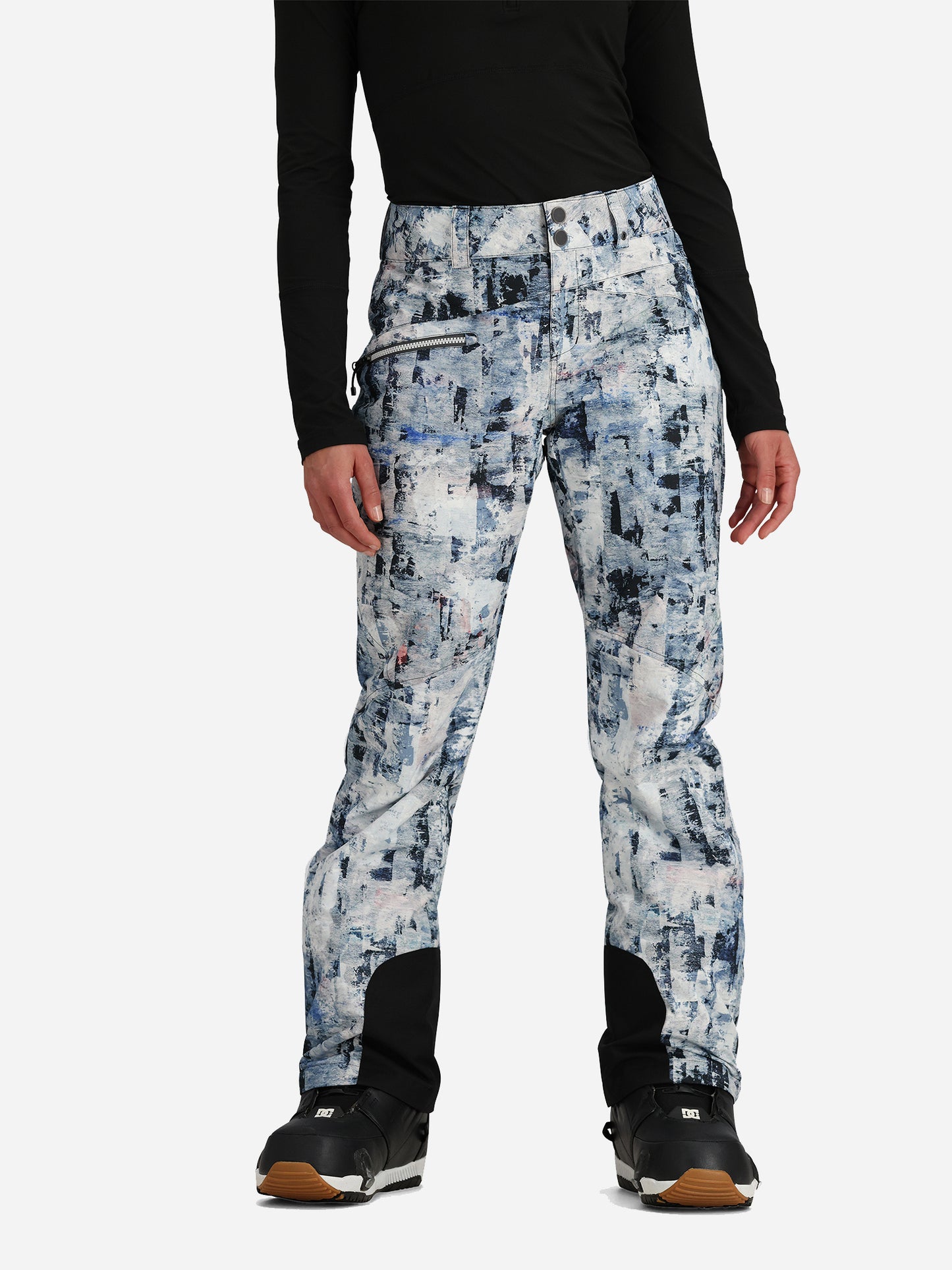 Obermeyer Women's Printed Malta Pant - Saint Bernard