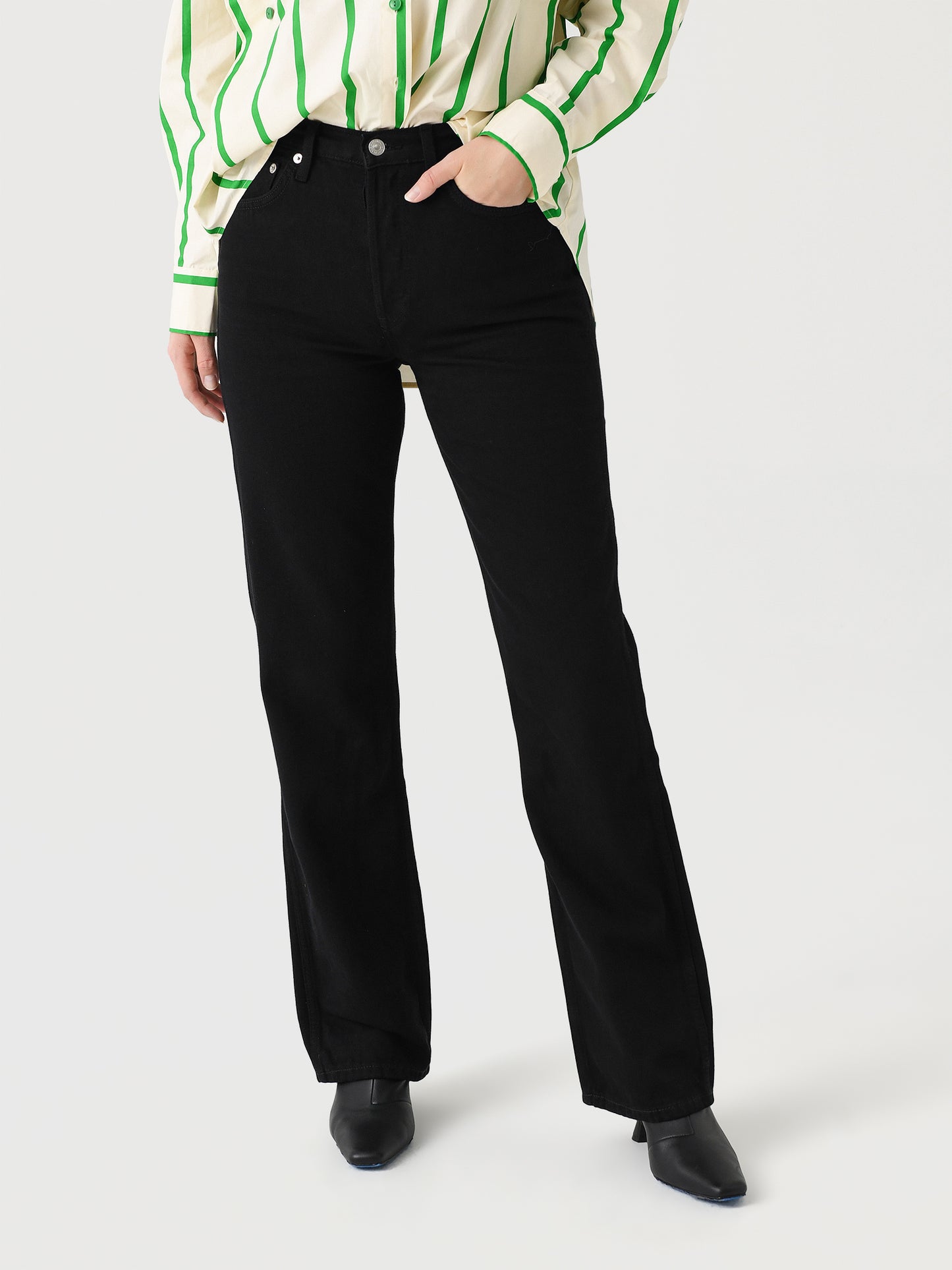 Re/Done Women's 90s High Rise Loose Jean