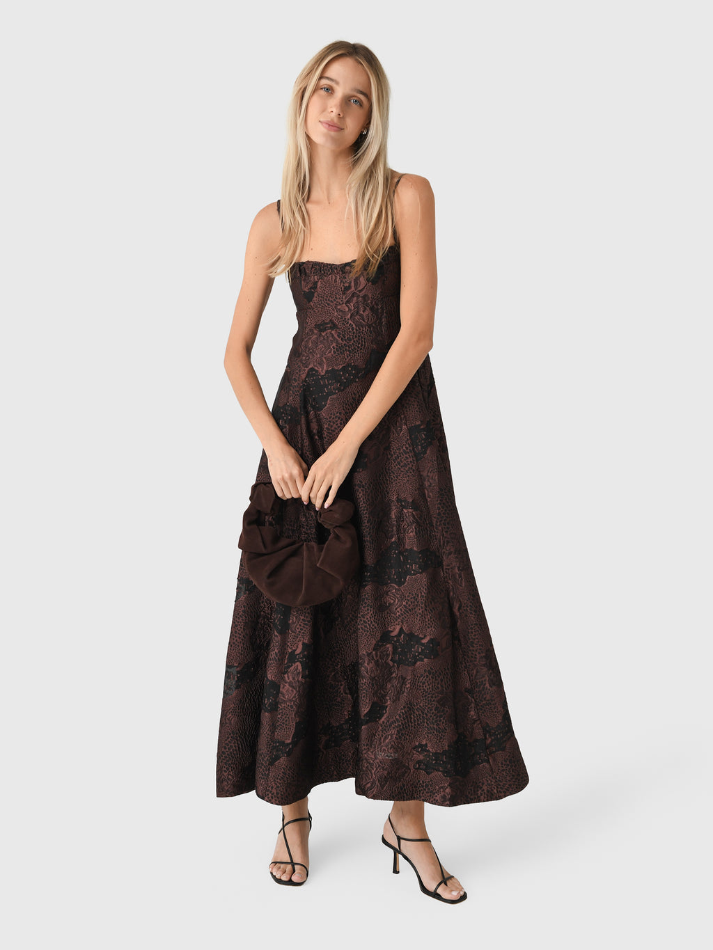 CLEA Women's Theron Midi Dress - Saint Bernard