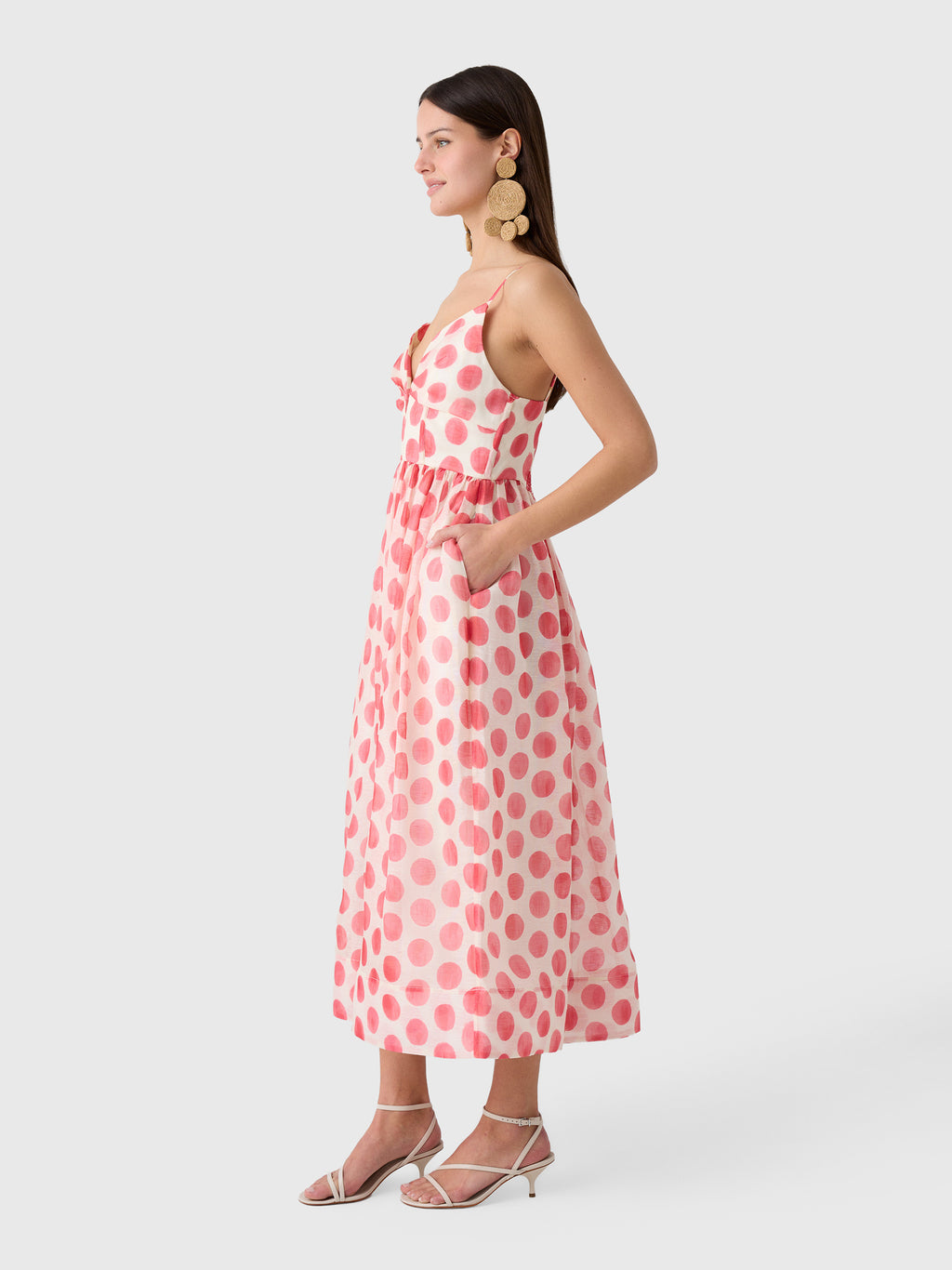 Cara Cara Women's Pero Midi Dress - Saint Bernard