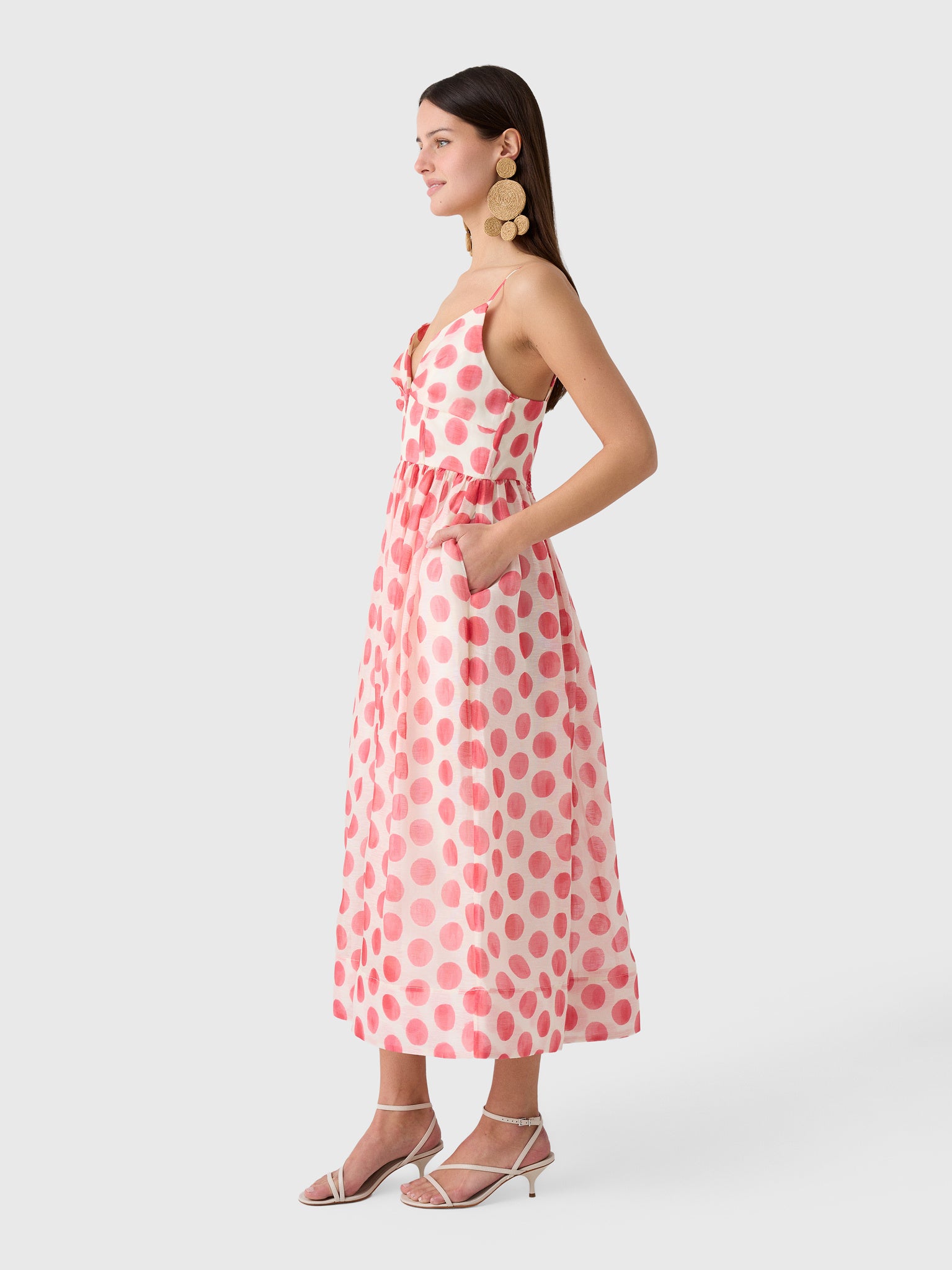 Cara Cara Women's Pero Midi Dress - Saint Bernard
