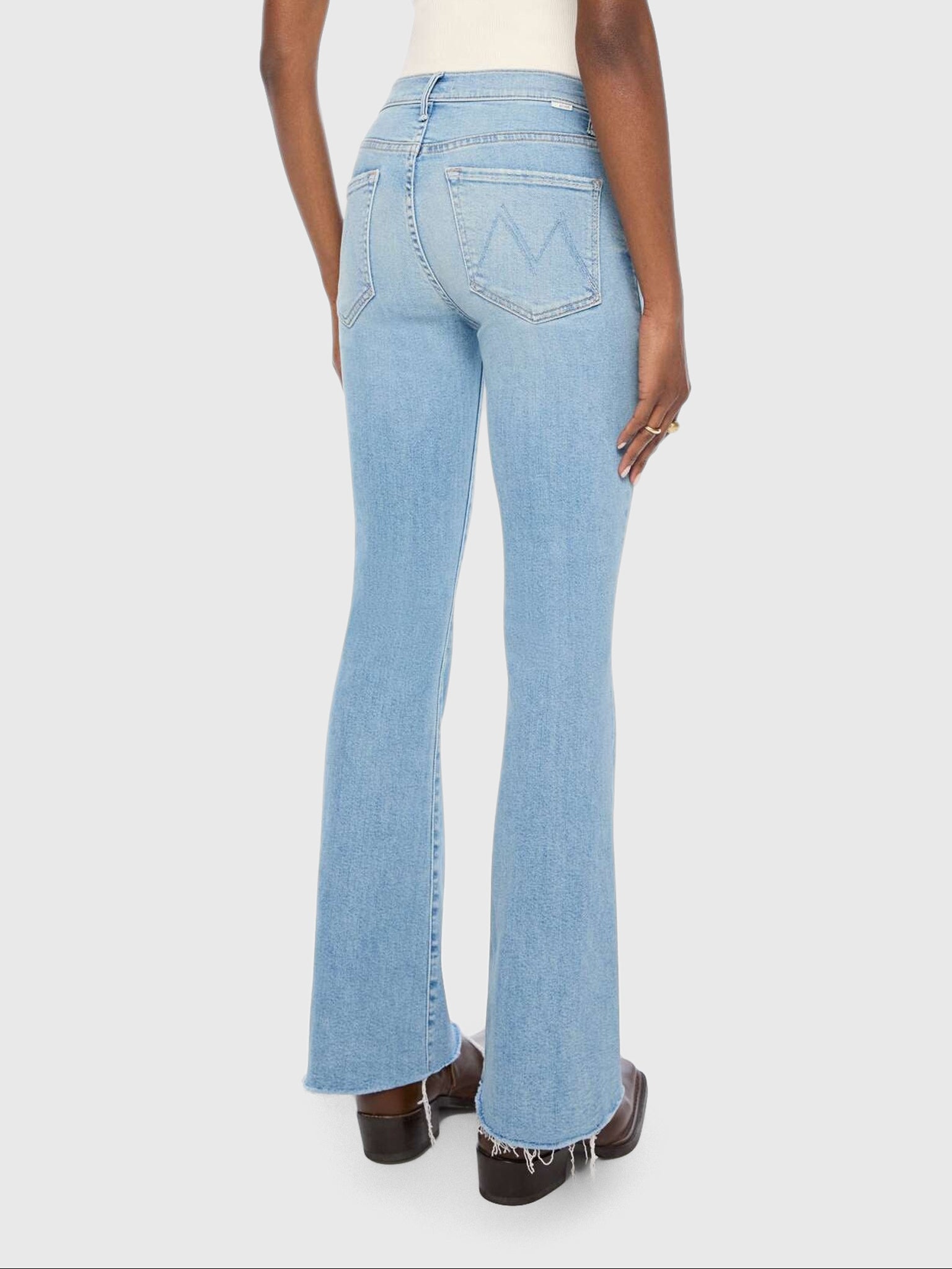 Mother Women's The Weekender Fray Jean