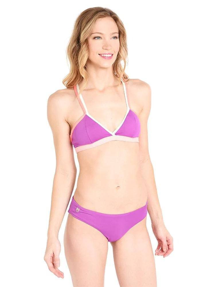 Maaji Women's Mulberry Cocktail Bikini Top - Saint Bernard