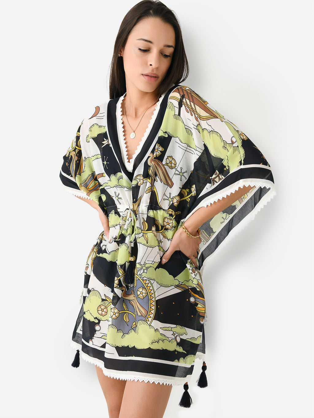 Tory Burch Women's Printed Tunic - Saint Bernard