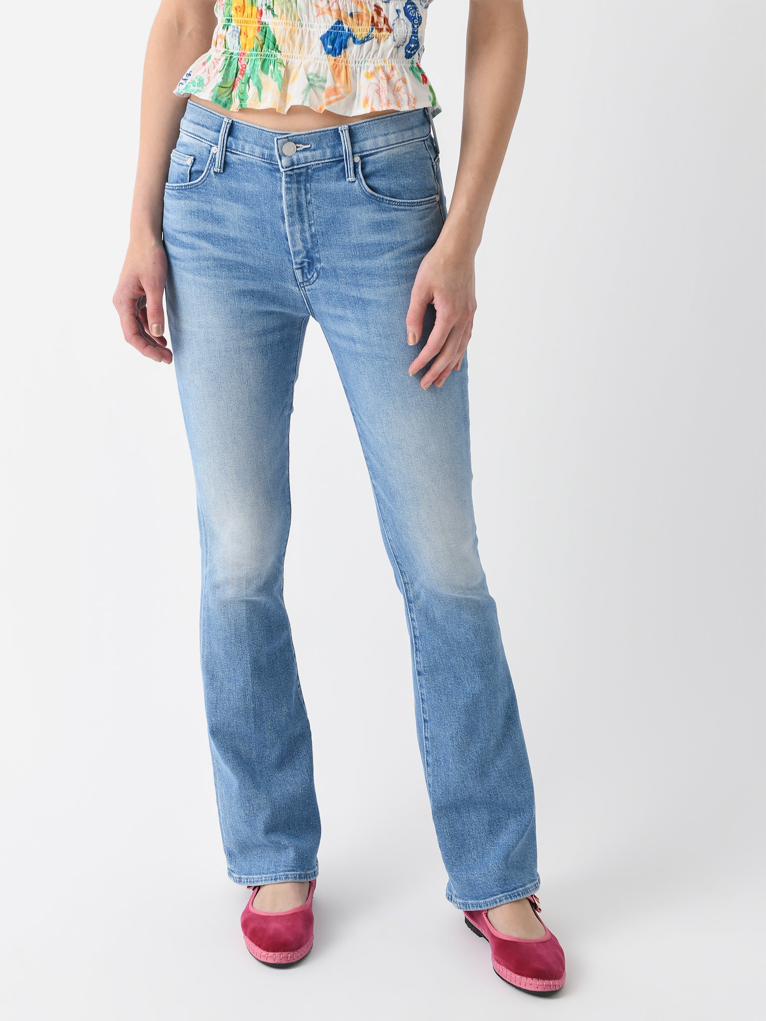 Mother Women's The Weekender Jean - Saint Bernard