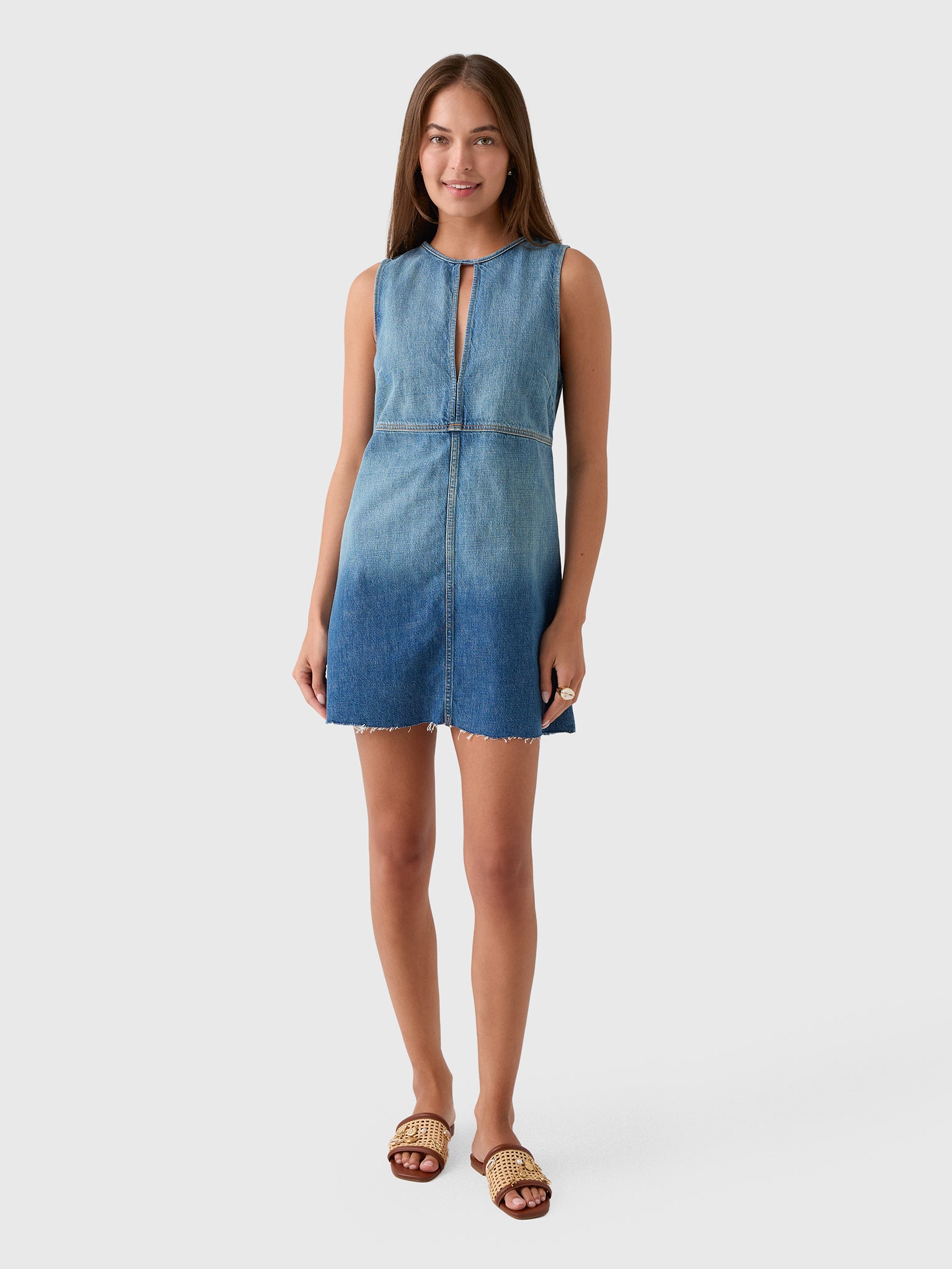 Re/Done Women's Tate Dress - Saint Bernard