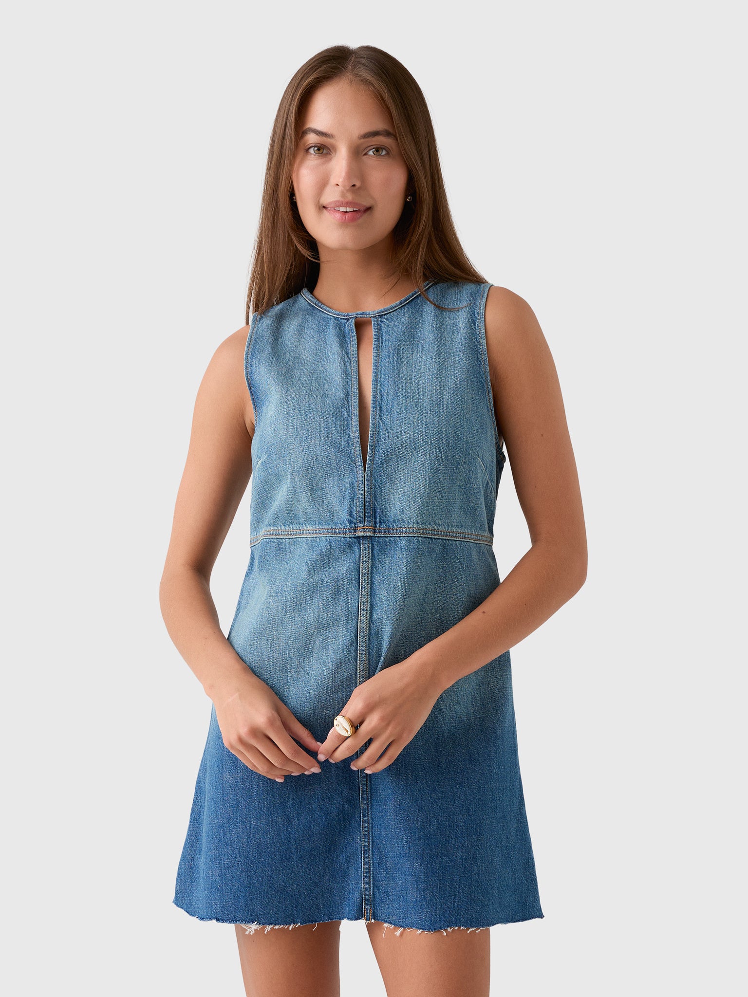 Re/Done Women's Tate Dress - Saint Bernard