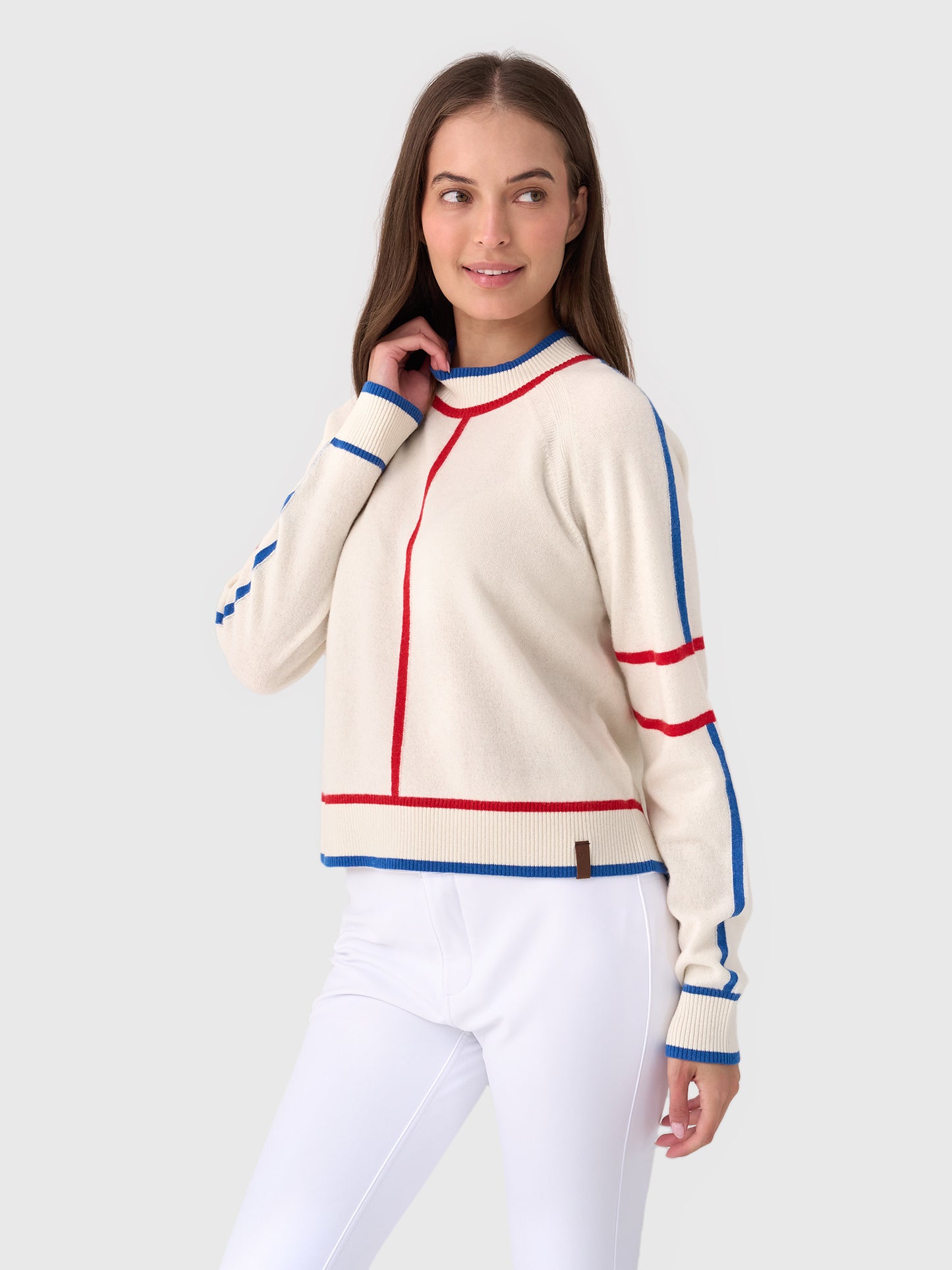 Obermeyer Women's X Saint Bernard Slopeside Mockneck Sweater - Saint Bernard