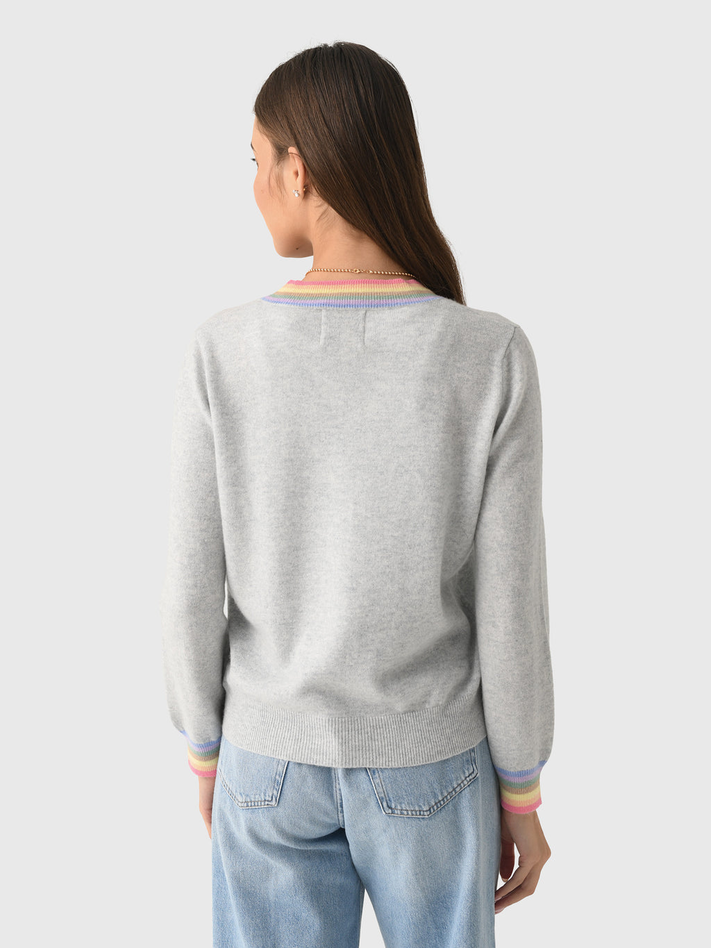 Jumper 1234 Women's Rainbow Cardigan - Saint Bernard