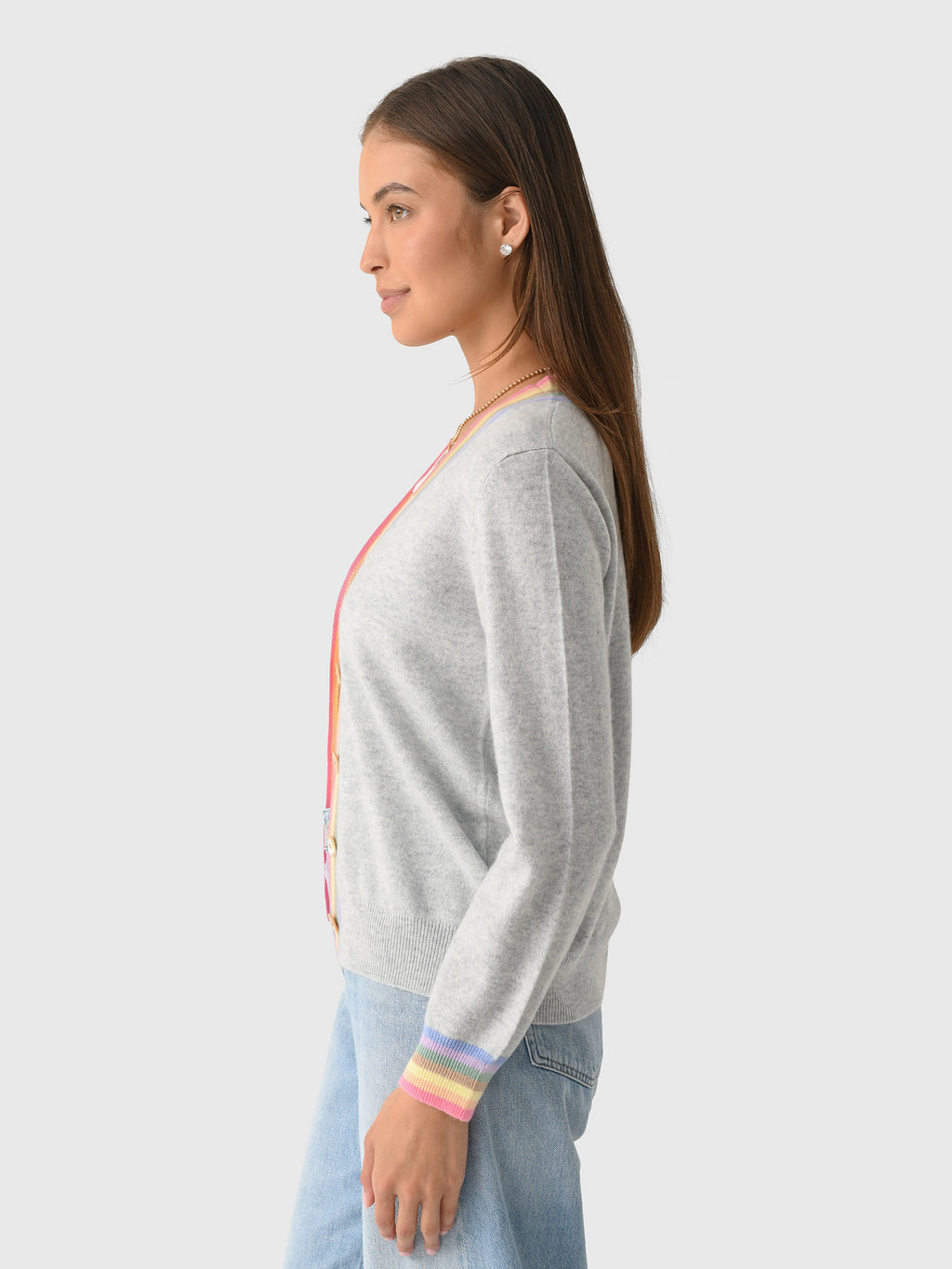 Jumper 1234 Women's Rainbow Cardigan - Saint Bernard