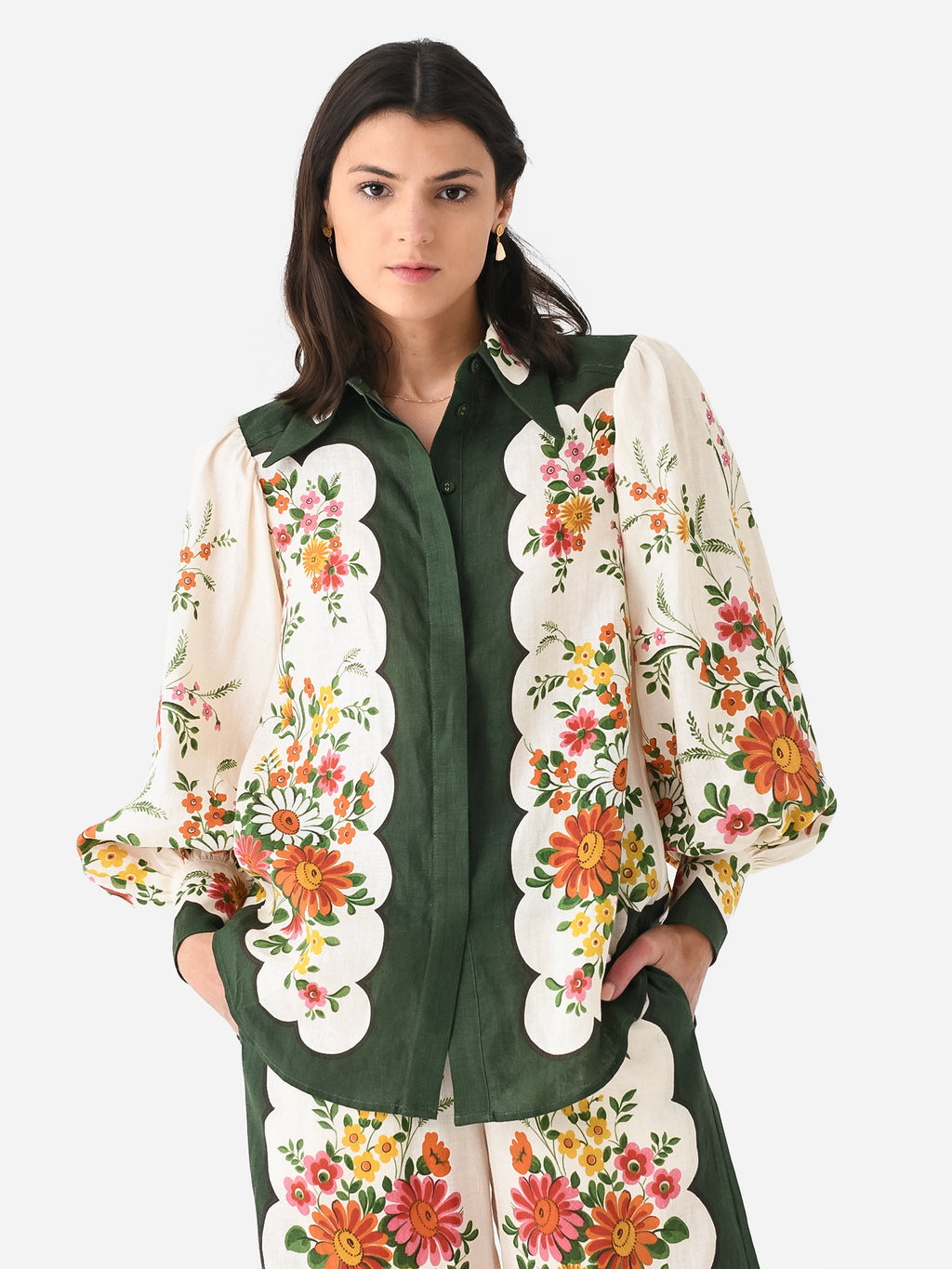 Alemais Women's Elisabetta Shirt - Saint Bernard
