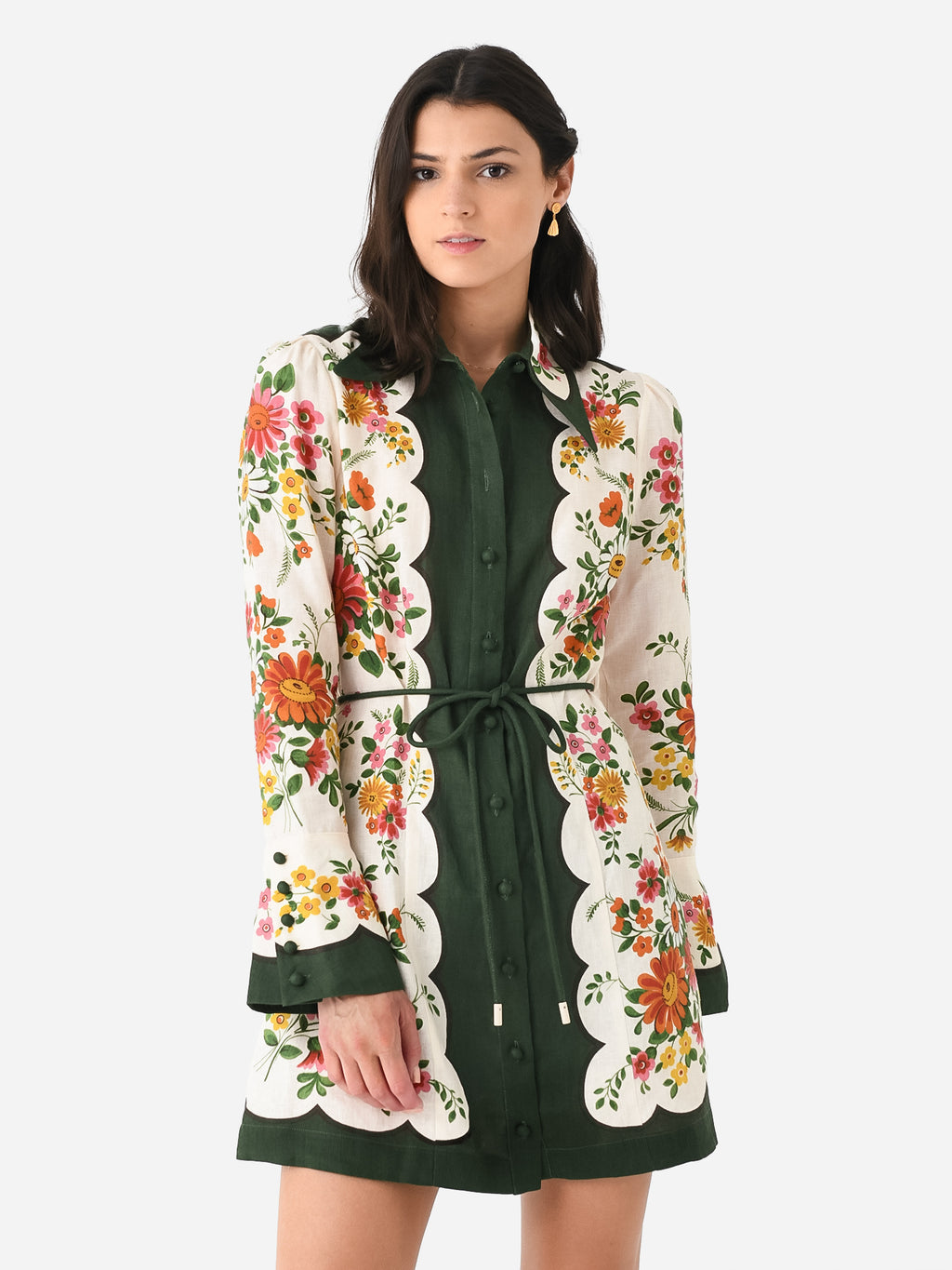 Alemais Women's Elisabetta Mini Dress - Saint Bernard