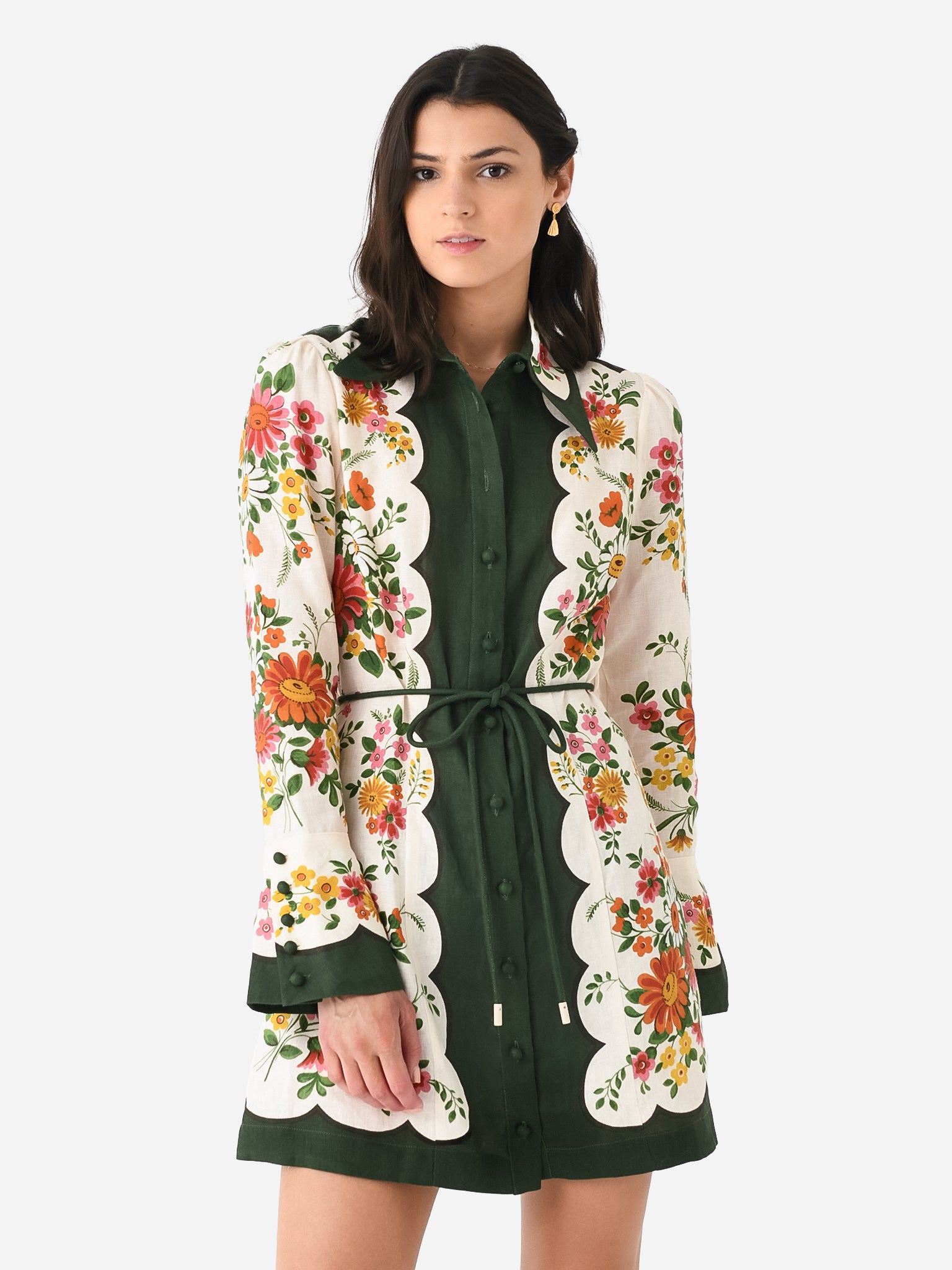 Alemais Women's Elisabetta Mini Dress - Saint Bernard