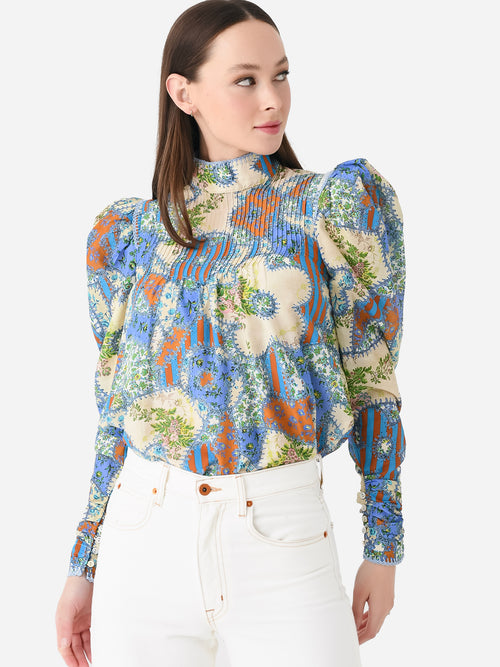Alemais Women's Skye Patchwork Blouse