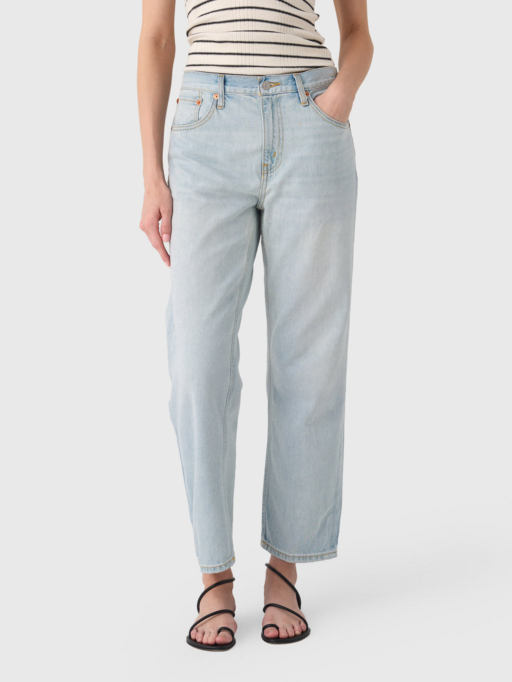 Re/Done Women's The Ollie Jean - Saint Bernard