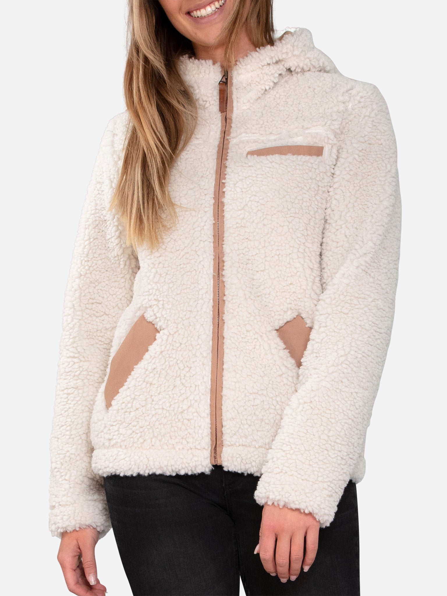 Obermeyer Women's Amelia Sherpa Jacket - Saint Bernard
