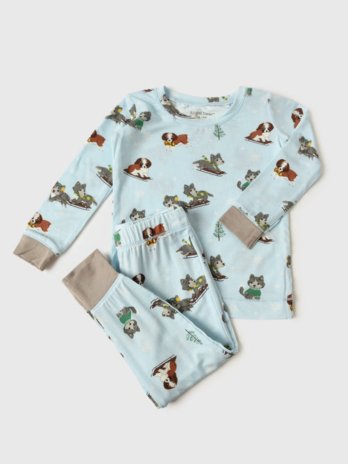 Angel Dear Boys' Mush Puppies Lounge Wear Set