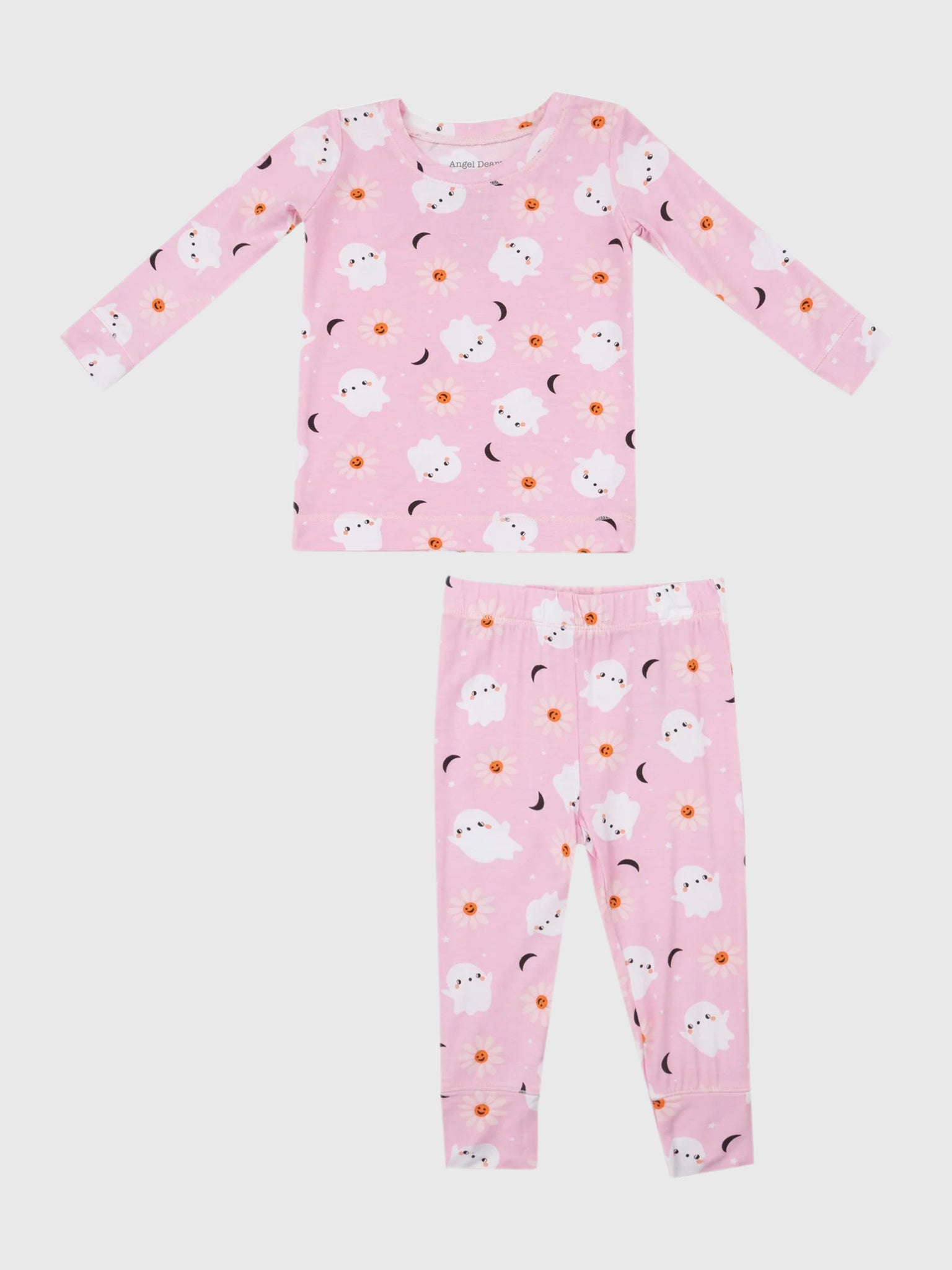 Angel Dear Girls' Spooky Ghost Lounge Wear Set - Saint Bernard