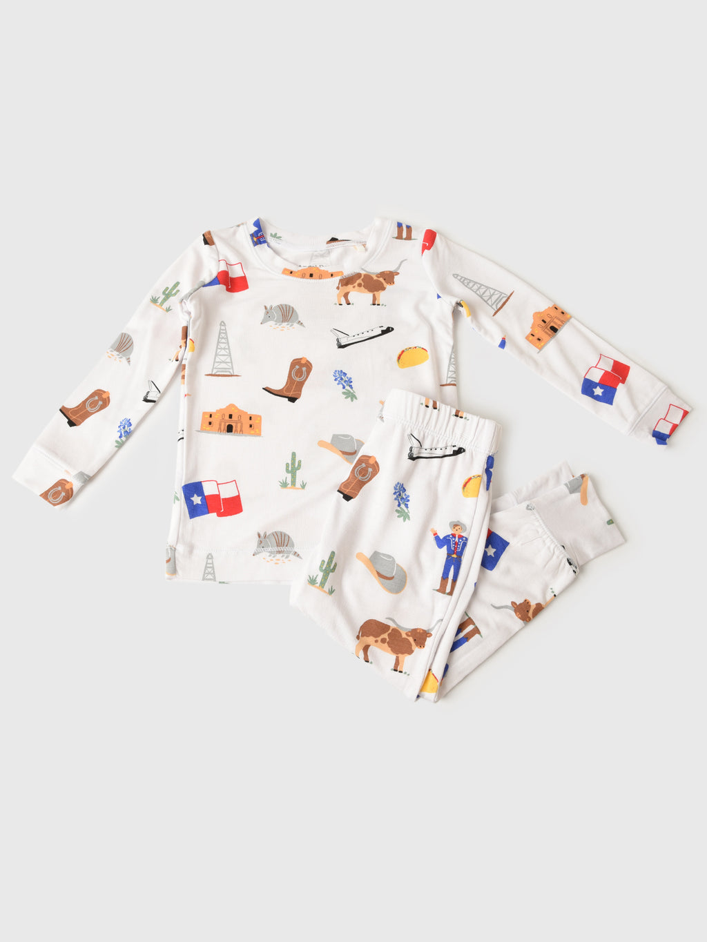 Angel Dear Kids' Texas Lounge Wear Set - Saint Bernard