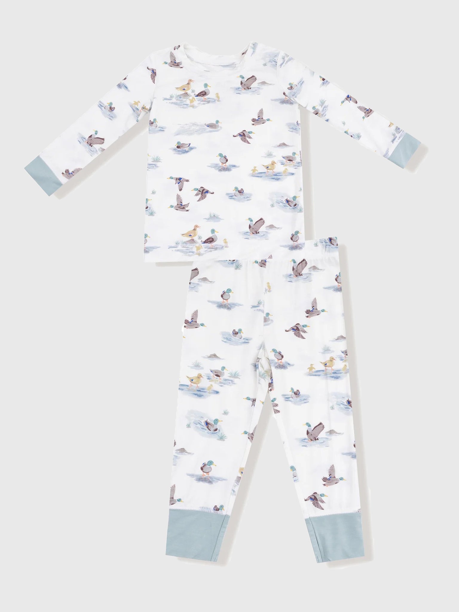 Angel Dear Kids' Migrating Mallards Lounge Wear Set - Saint Bernard