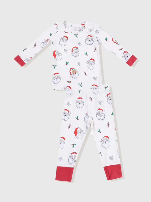 Angel Dear Kids' Vintage Santas Lounge Wear Set