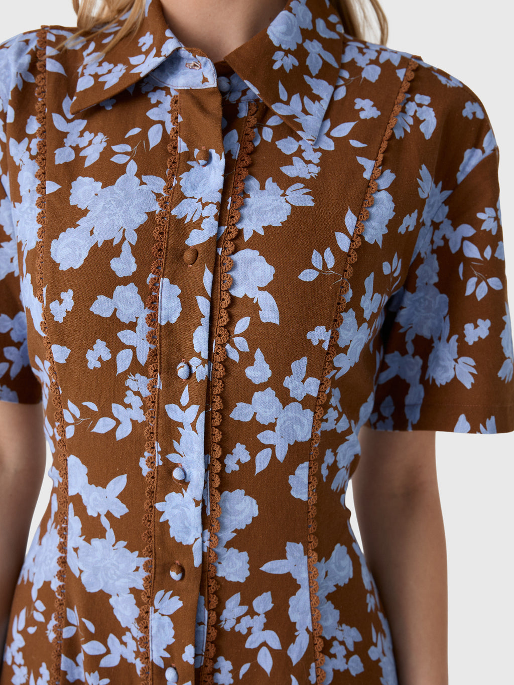 CLEA Women's Taliah Shirt Dress - Saint Bernard