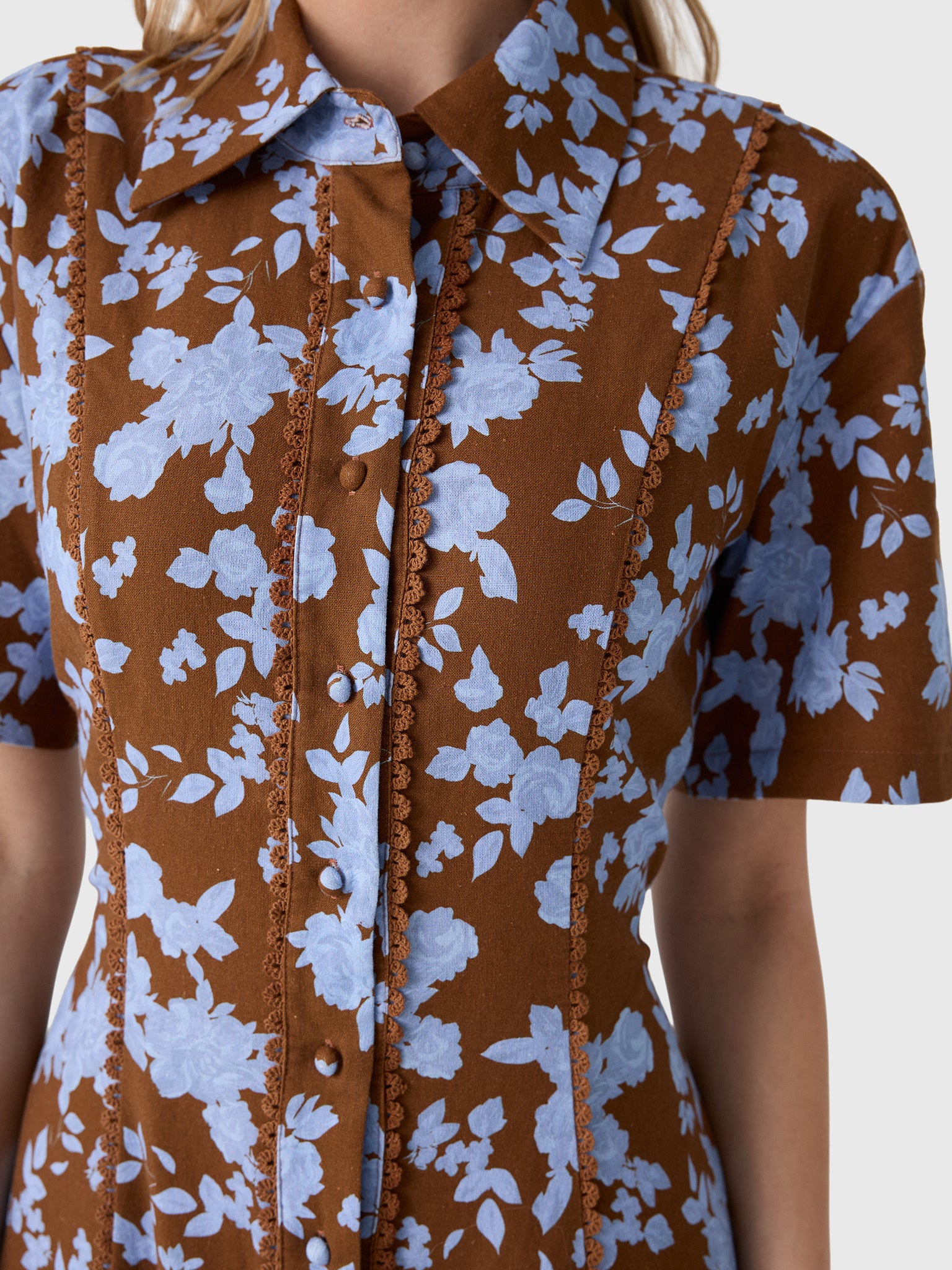 CLEA Women's Taliah Shirt Dress - Saint Bernard