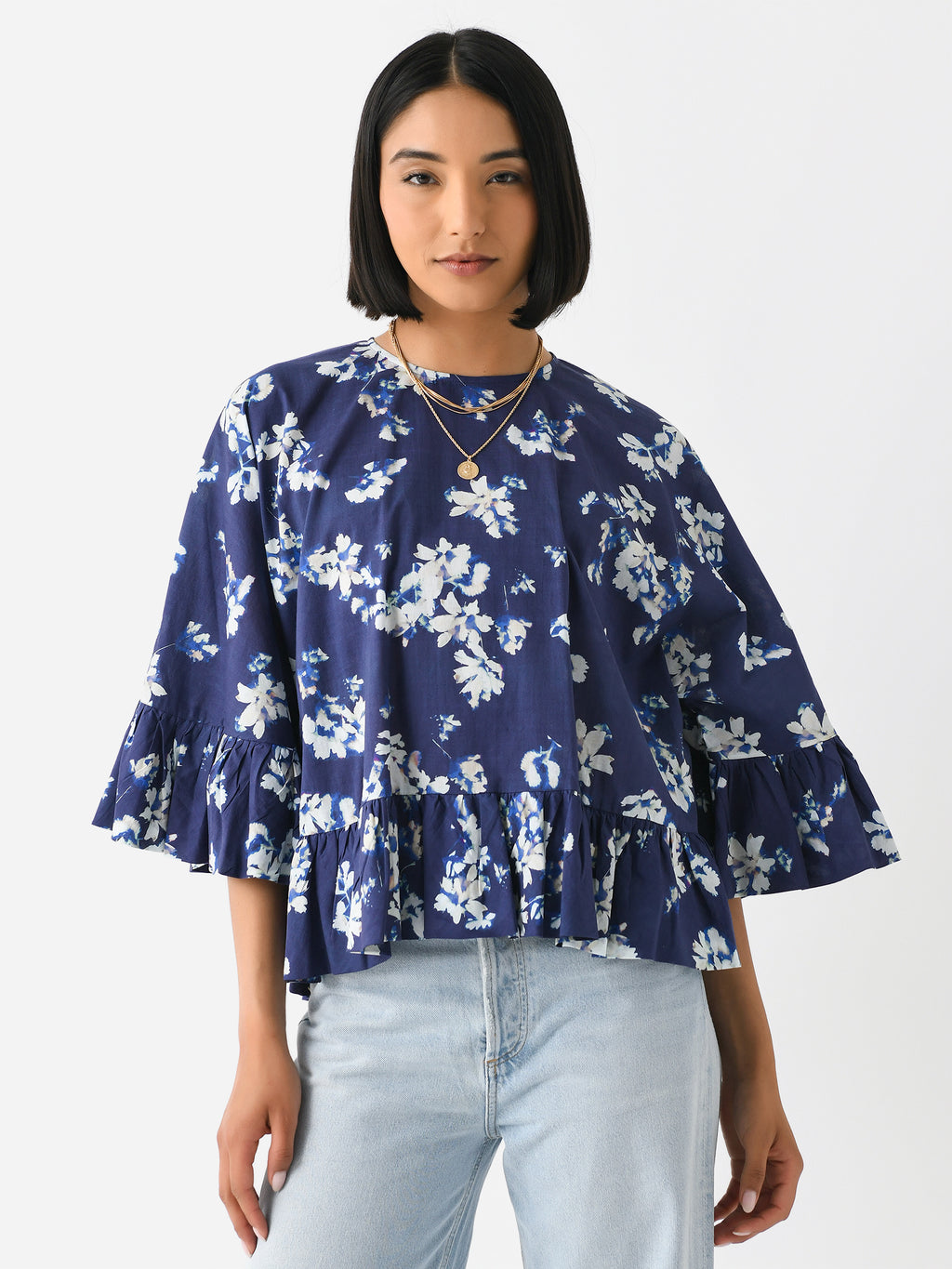 Merlette Women's Astral Print Top - Saint Bernard