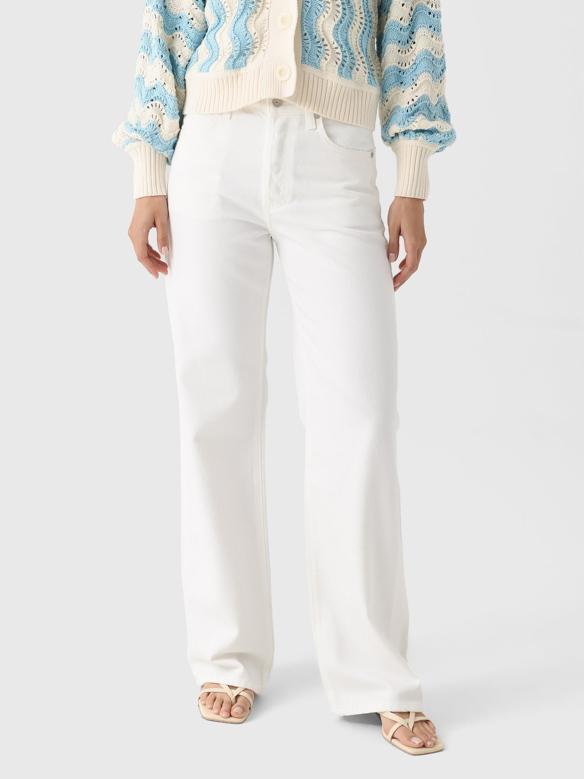 Citizens Of Humanity Women's Annina High Rise Wide Leg Jean Saint Bernard