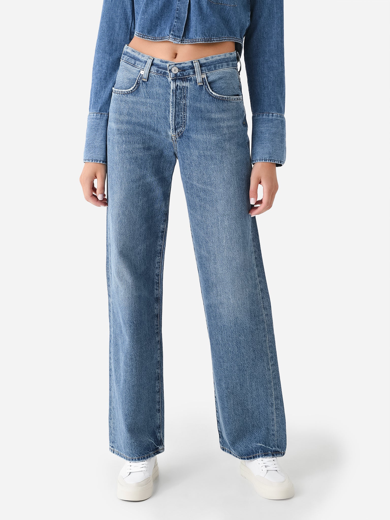 Citizens Of Humanity Women's Annina High Rise Wide Leg Jean