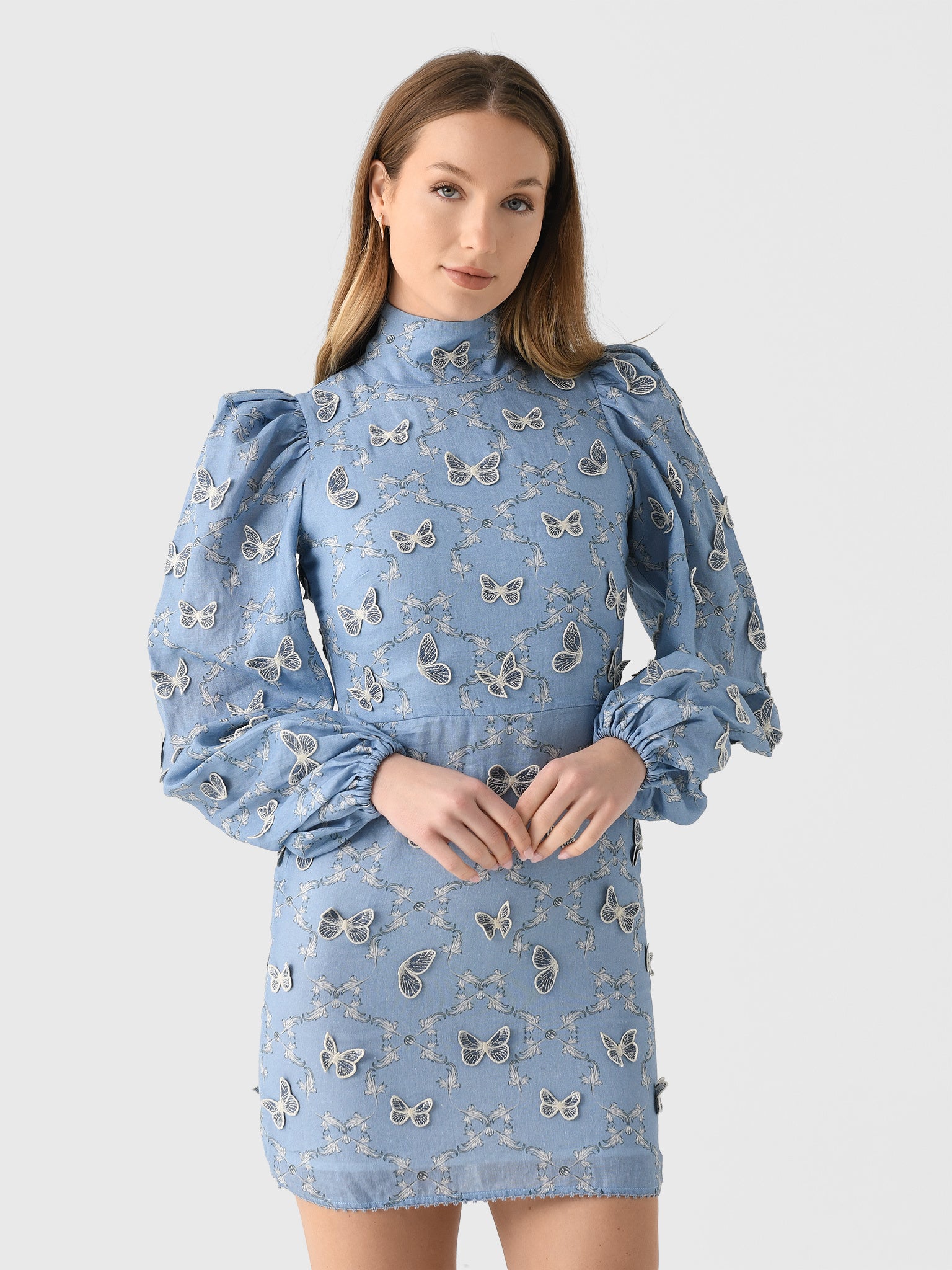 Agua By Agua Bendita Women's Guaba Lymanopoda Mini Dress - Saint Bernard