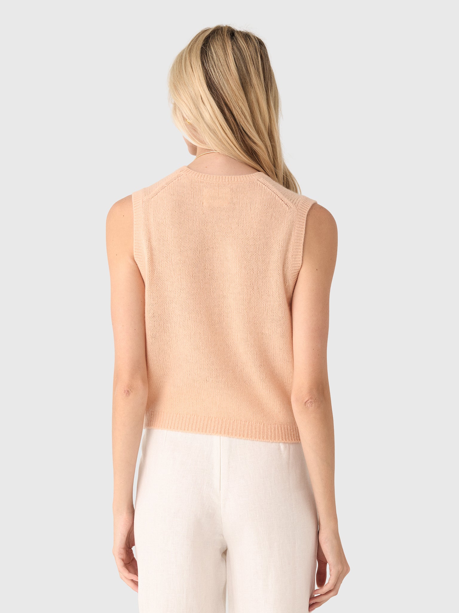 DÔEN Women's Louden Cashmere Top - Saint Bernard
