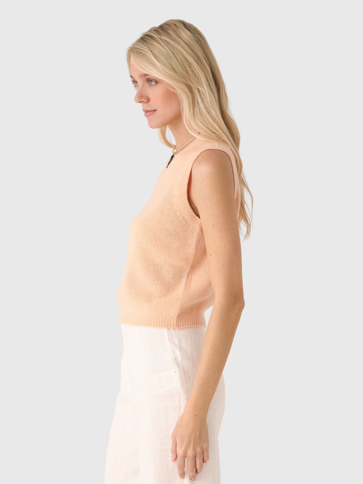 DÔEN Women's Louden Cashmere Top - Saint Bernard