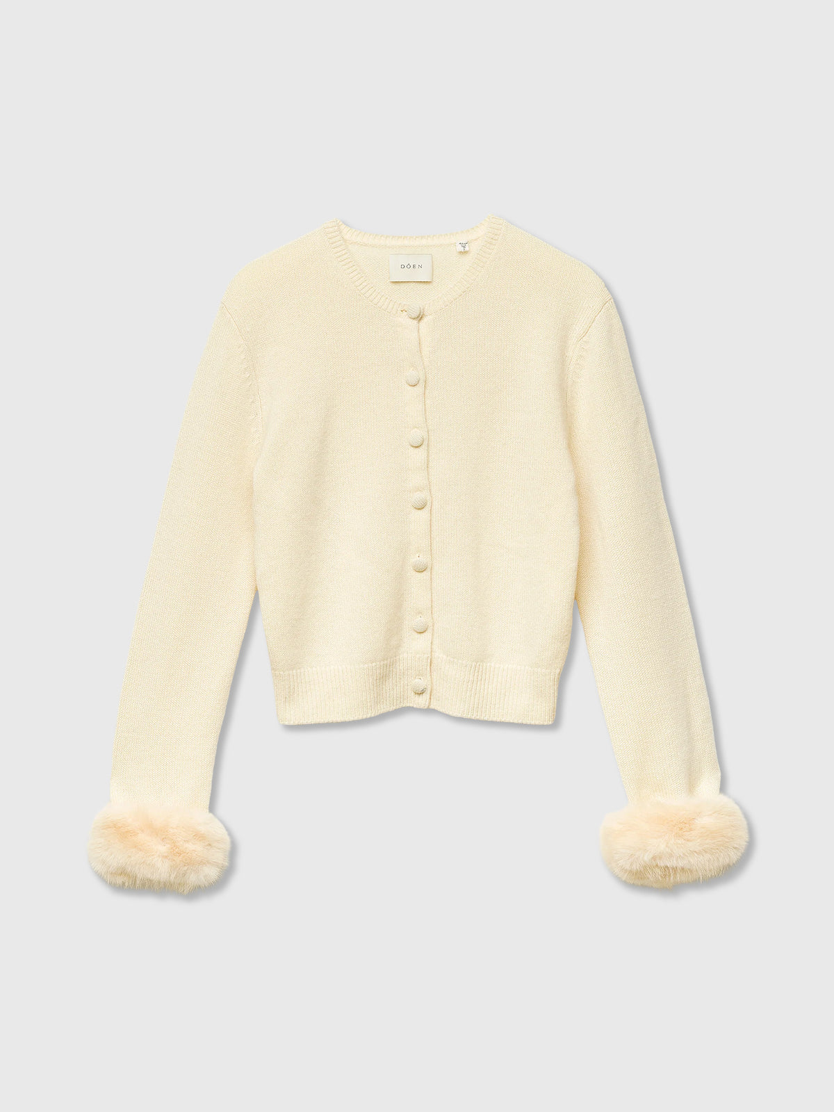 DÔEN Women's Clara Cashmere Cardigan - Saint Bernard