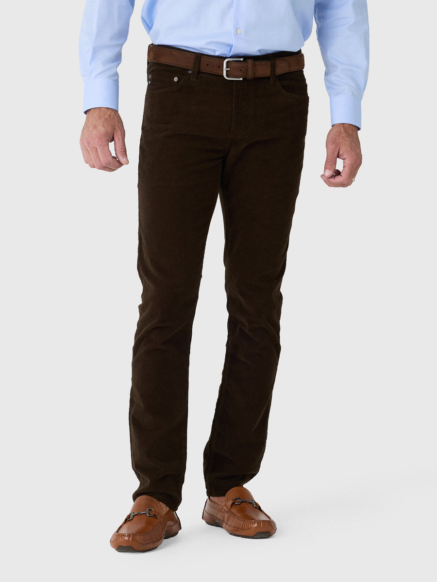 Adriano Goldschmied Men's The Tellis Corduroy Jean - Saint Bernard