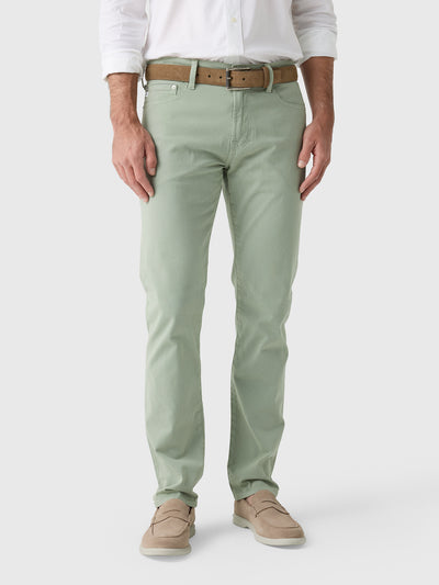 Adriano Goldschmied Men's The Tellis Suede Jean - Saint Bernard