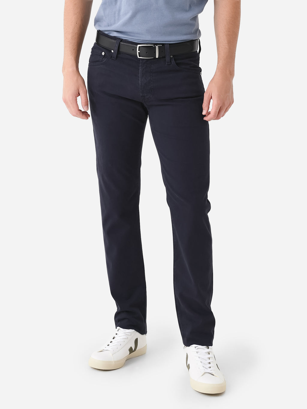 Adriano Goldschmied Men's The Tellis Suede Jean - Saint Bernard