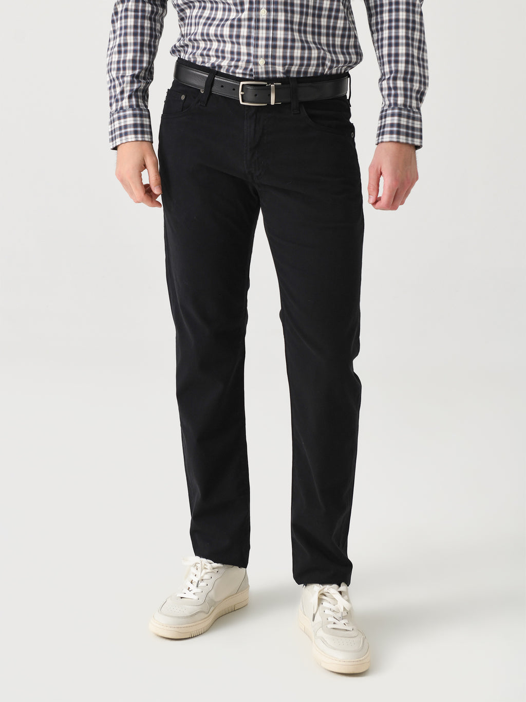 Adriano Goldschmied Men's The Tellis Suede Jean - Saint Bernard