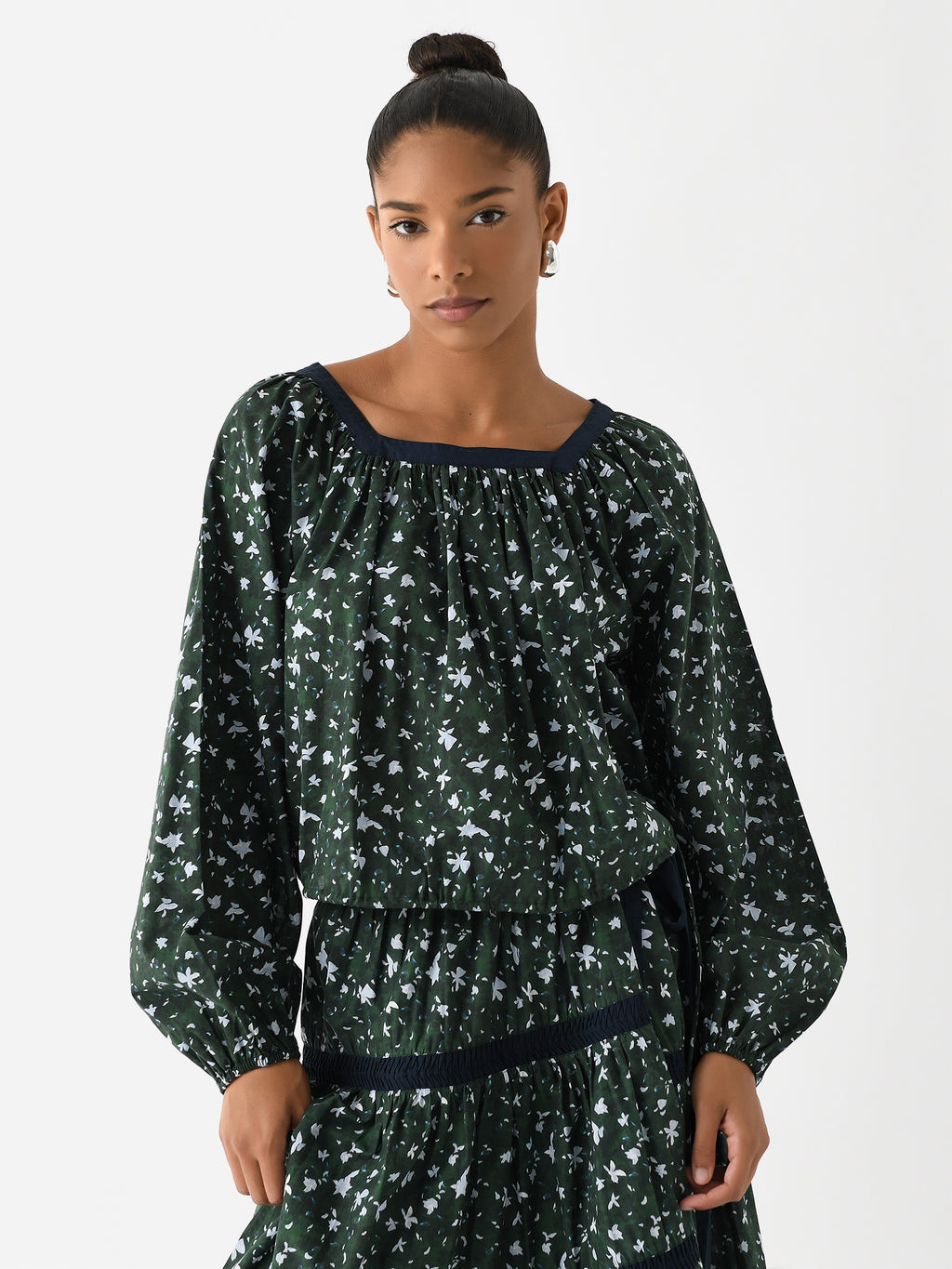Merlette Women's Annabelle Print Top - Saint Bernard