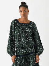 Merlette Women's Annabelle Print Top - Saint Bernard