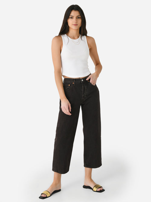 Re/Done Women's Loose Crop Jean
