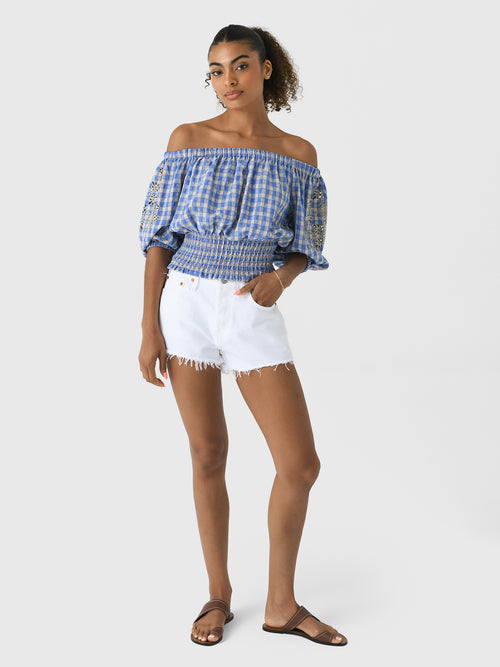 Re/Done Women's The Short